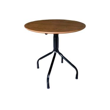 Imagem de Ecom Home - Mesa Moema Redonda Para Sorveteria Restaurante Imbuia