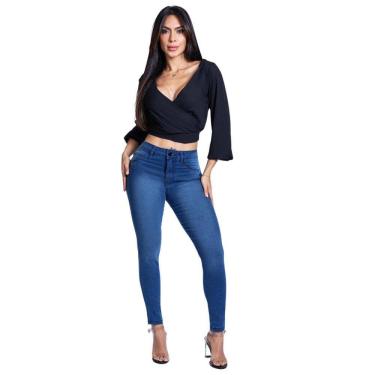Imagem de Calça Biotipo Jeans Feminina Skinny