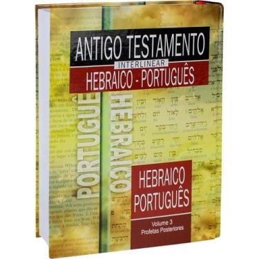 Imagem de Livro - Antigo Testamento Interlinear Hebraico-Português Volume 3
