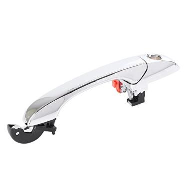 Imagem de Mallofusa Maçaneta de porta cromada externa para Chrysler 300 300C 2005-2010 Dodge Magnum 2005-2008 Charger 2007 Maçaneta dianteira esquerda externa