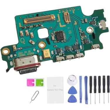 Imagem de Peças de reposição para placa de porta USB de carregamento s906u para Samsung Galaxy s22 Plus 5G SM-S906U S906 S906B 6,6 polegadas (versão dos EUA) [não serve para a versão S22 S901]