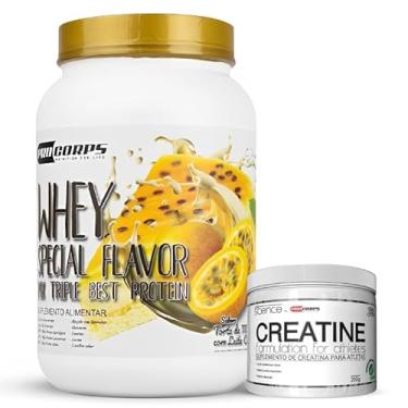 Imagem de Kit Whey Special Flavor 840g 3W Best Protein + Creatina Pura 200g (840g, Torta de Maracujá com Leite Condensado)