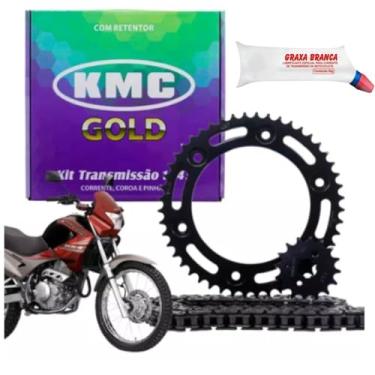 Imagem de Combo Relaçăo Transmissão Tração Nx 400 Falcon 1999 a 2015 Com Retentor Kmc e Graxa