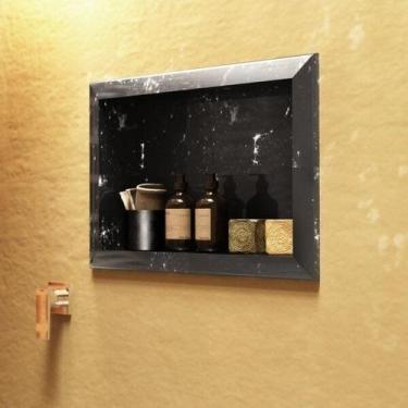Imagem de Nicho de Embutir para Banheiro 56,5cm Porcelanato Técnico Polido - Blu