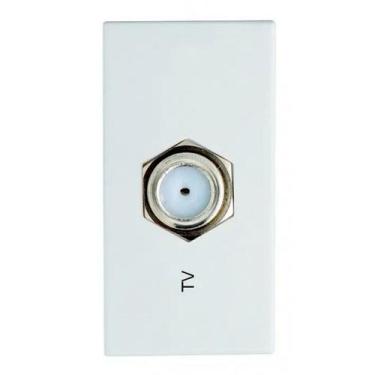 Imagem de Modulo Tomada Coaxial Branca Linha ILUS 5TG99034 SOPRANO  - IRIEL 