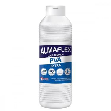 Imagem de Cola Branca Almaflex Pva 1Kg 813  1544 - ALMATA, Branco