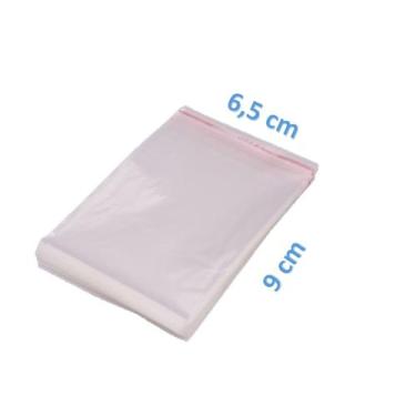 Imagem de Saco Adesivado Plastico Transparente 6,5x9 C/ 500 Unidades - F.S.