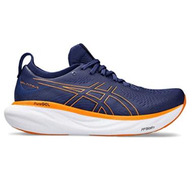 Imagem de ASICS Gel-Nimbus 25, Oceano profundo/laranja brilhante, 11