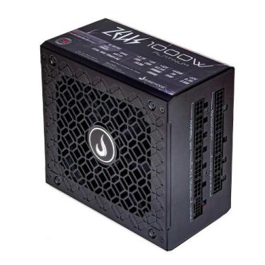 Imagem de Fonte Gamer Rise Mode Zeus, 1000W, 80 Plus Platinum, Modular, PFC Ativ