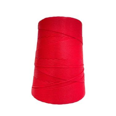 Imagem de Fio cordão Náutico Rayontex 2,5/3mm - Text 1200-500g Crochê artesanato (Tomate)