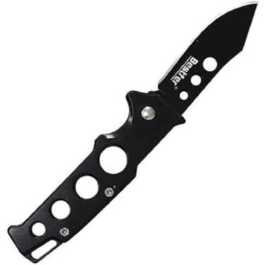 Imagem de Canivete Tatico Camping Dobrável Aço Inoxidável - BESTFER