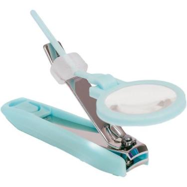 Imagem de Cortador de Unhas Infantil com Lupa - Buba,  Azul
