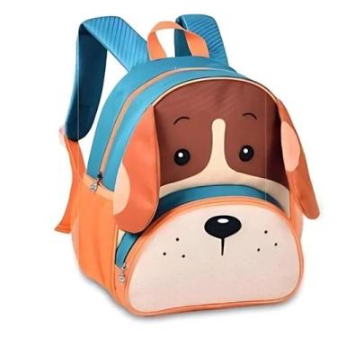 Imagem de Mochila Infantil De Costa Pets Bichinhos Escolar Passeio - Clio Pets, 