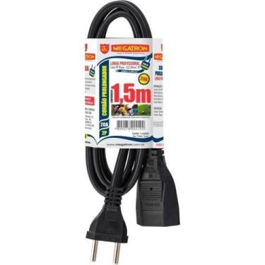 Imagem de Cabo Prolongador 20A 2P 1.5 metros MEGATRON