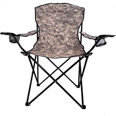 Imagem de Cadeira Reforçada Camping Pesca Acampamento Até 150kg Kala