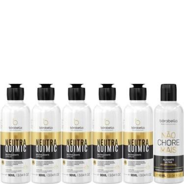 Imagem de Borabella NeutraQuimic 5x90ml + Não Chore Passo 2  90ml