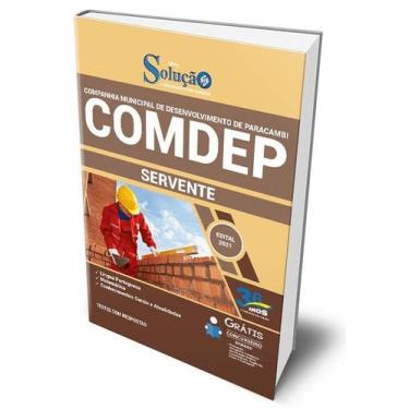 Imagem de Apostila COMDEP-RJ - Servente - Editora Solução