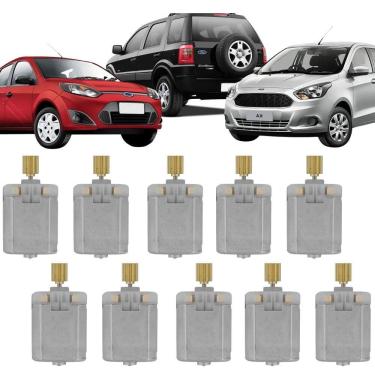 Imagem de 10 Motor Fechadura Elétrica Trava Porta Fiesta Ka Ecosport [F103]