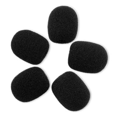 Imagem de LEFXMOPHY ME2 Para-brisas para Sennheiser ME 2 / ME 2-II Filtro pop de substituição de microfone, capa de espuma com cancelamento de ruído, pacote com 5
