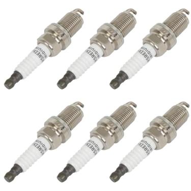 Imagem de ASAPE 6 peças de velas de ignição irídio para Mercedes-Benz para Hyundai para Chevrolet para INFINITI para Dodge para Isuzu substituição OE 5464 BKR5EIX-11 7090