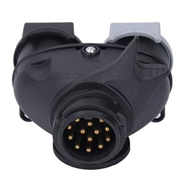 Imagem de Conector de 13 Pinos para 7 Pinos, Adaptador de Reboque, Tomada de Conversão 12v 12n 12s para Refrigeradores e Eletrodomésticos de Reboque