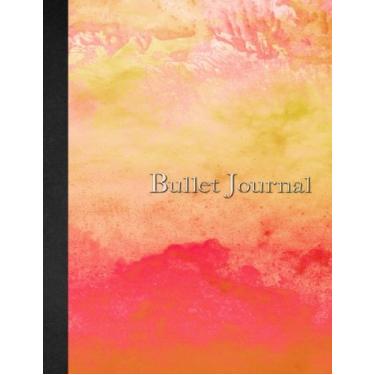 Imagem de Bullet Journal: A4 Watercolor & Marbre - 160 pages - couverture souple "glossy" Dot point, bullet journal, dot grid, planner, planning, organizer, journal