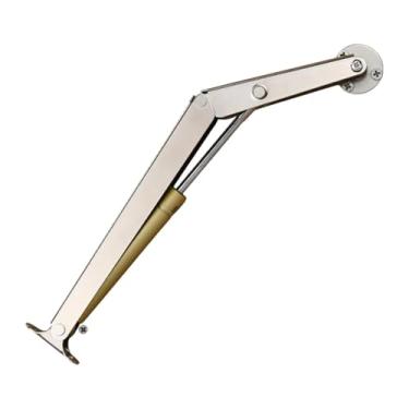 Imagem de XLWLLNJ Tampa suporte dobradiça suportes de gás dobradiça peito macio perto lento abaixando mola de gás para caso móveis armário porta caixa de brinquedo, 80n