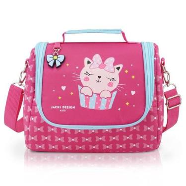 Imagem de Lancheira Térmica Escolar Infantil Pimpolhos Jacki Design, Pink