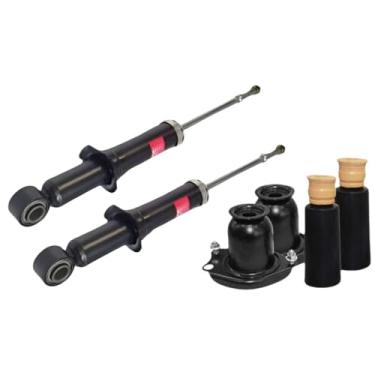 Imagem de PAR AMORTECEDOR TRASEIRO COM KITS BATENTE COIFA COXIM COROLLA 2009 A 2019