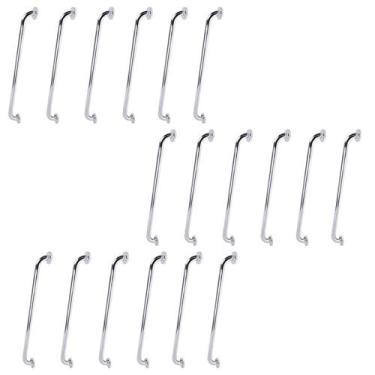 Imagem de Alça de Apoio Barra 70cm Inox Kit 18 Unidades Idoso Cadeirante Seguran