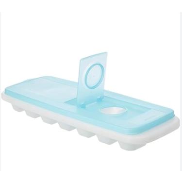 Imagem de Tupperware Bandeja para cubos de gelo Fresh & Pure com fundo de silicone flexível azul
