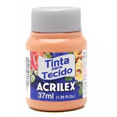 Imagem de Tinta Para Tecido Acrilex Fosca 37ml Escolha a Cor, 566 - PESSEGO