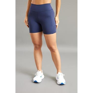 Imagem de Bermuda Fitness Feminina Academia Treino Cintura Alta com Bolsos-Feminino