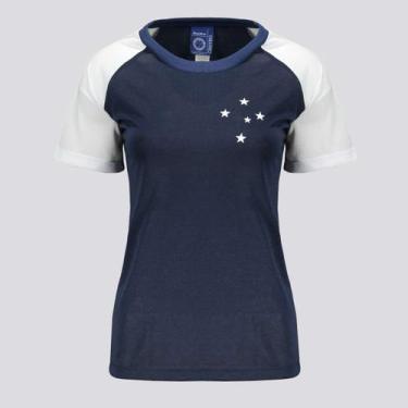 Imagem de Camisa Cruzeiro Honra Feminina Marinho - Braziline, G