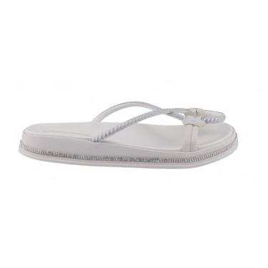 Imagem de Chinelo Slide Feminino Moleca 5509.201 Srass Brilho Papete