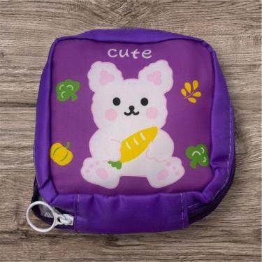 Imagem de Bolsa Armazenamento Mini bolsa de cosméticos Carteira Batom Porta Moed