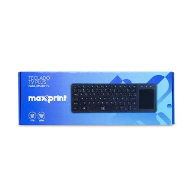Imagem de Teclado Maxprint Sem fio 2.4Ghz,TouchPad1200dpi  Garantia2anos