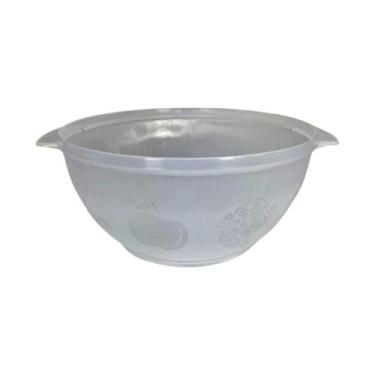 Imagem de Saladeira De Plástico Transparente Para Salada Bem Temperada - Russo A