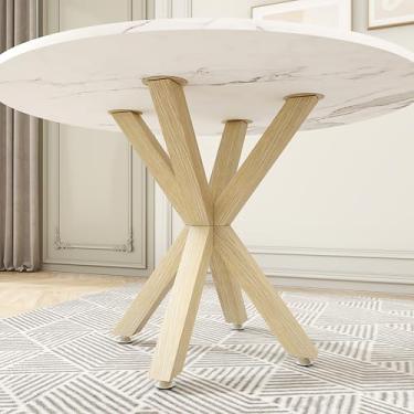 Imagem de FUSHIAIPTC Pernas de mesa de 71 cm para mesa de centro faça-você-mesmo, mesa de jantar, arte com proporção dourada, base de metal resistente para vidro, mármore e tampos de madeira são todas cores