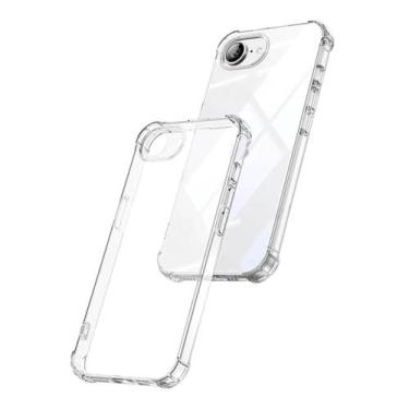 Imagem de Capinha Protetora + Pelic. Vidro Compativel Para iPhone 16e - DB, Tran