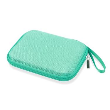 Imagem de Ginsco Capa de fone de ouvido compatível com Sony MDR-ZX110 MDR-ZX110AP MDR-ZX310AP, capa rígida exclusiva para fone de ouvido compacta e fina para uso diário em viagens (verde menta)