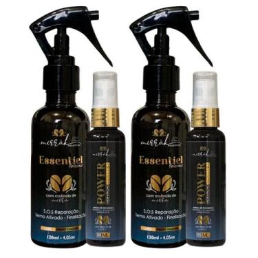 Imagem de 2 Kit Essentiel Mirrah 120ml+ampola 60ml Desconto Amigas