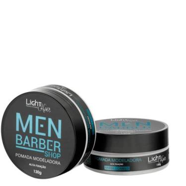 Imagem de Cera Modeladora Barba Cabelo e Bigode Men Barber Shop 40g  Light Hair
