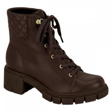 Imagem de Bota Moleca Salto Bloco Tratorada Feminina-Feminino