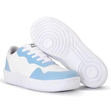 Imagem de Tenis Masculino E Feminino Wayke Force Retro Skate Unissex Board Basquete (AZUL, BR, Adulto, Numérico, 34)