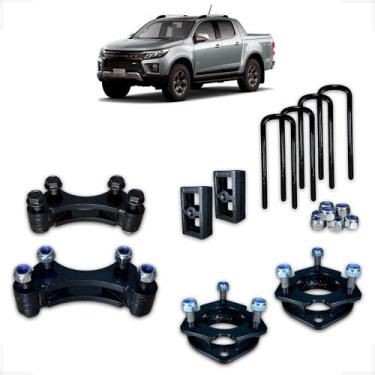 Imagem de Kit Lift Completo Diant Aço Traseiro + Prol Pivô S10 2012/.. - Borfix