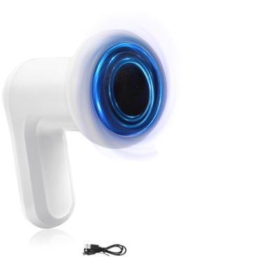 Imagem de Massageador Elétrico Portátil Corporal Com 4 cabeças de massagem, Massageador Elétrico Portátil Corporal Sem Fio, Portátil Muscular Orbital