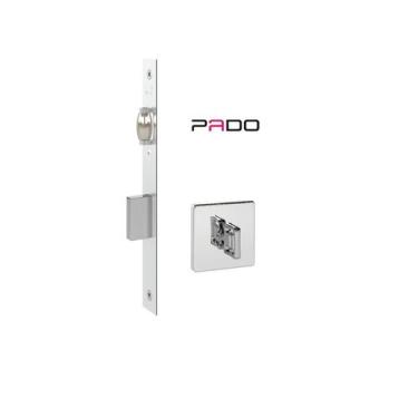 Imagem de Fechadura Rolete Porta Banheiro Wc Pivotante Pado Inox