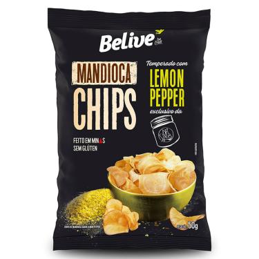 Imagem de Chips Mandioca Lemon Pepper Belive 50g