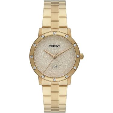 Imagem de Relógio Orient Feminino Ref: Fgss0248 C1kx Fashion Dourado